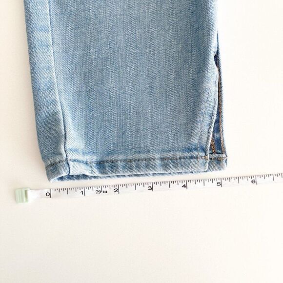 Levi's Women's Jeans Button Front 721 High Rise Ankle Skinny Light Blue Size 30 - Picture 3 of 13